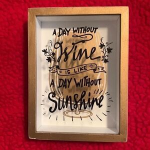 Art Shadowbox Wine Art Picture Decor Primitives by Kathy